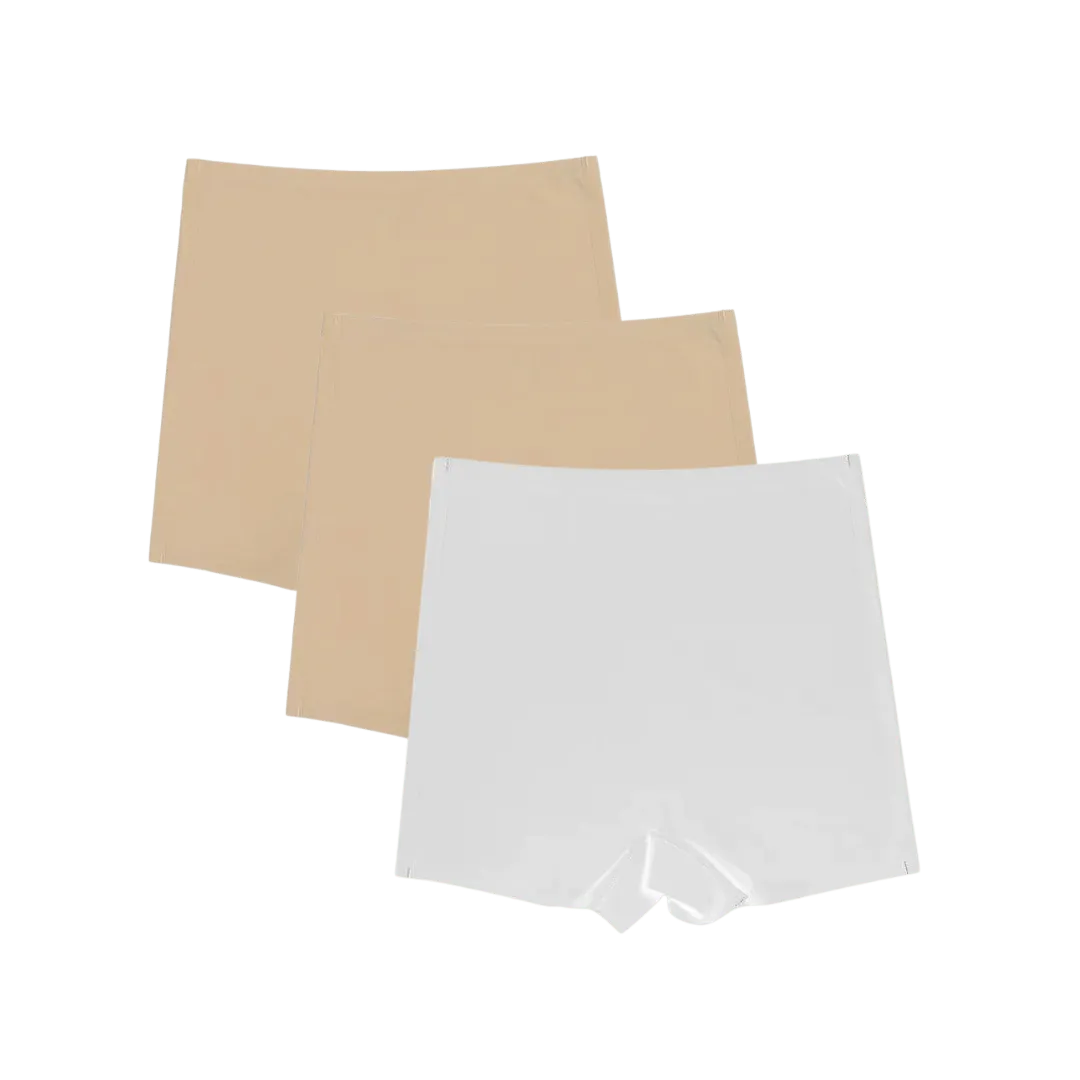 Kit 3 Calcinhas Short Segunda pele - sem Costura