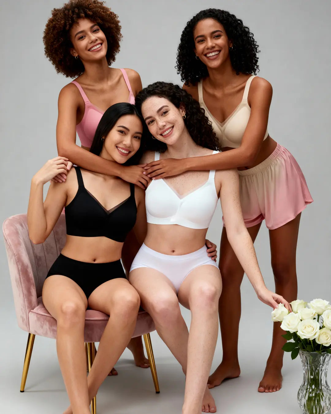 Sutiã Elegance Plus Size - Sofisticação sem Aros