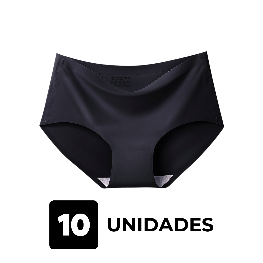 Kit 10 Unidades Calcinha Soft - Corte a Laser